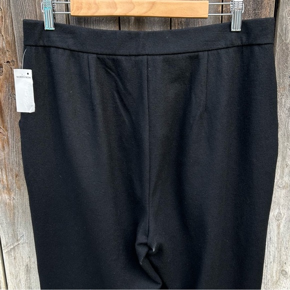 NWT Eileen Fisher Boiled Wool Jersey Carrot Pant Black M - Picture 13 of 16